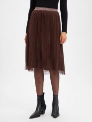 Nümph spódnica tiulowa - Numea Kobiety brązowy, 38. Brązowe spódnice damskie Nümph, bez wzorów, z materiału, eleganckie. Za 229.95 zł.