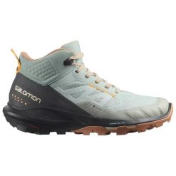 Buty trekkingowe damskie Salomon Outpulse Mid GTX W. Niebieskie trekkingi damskie Salomon, trekkingowe. Za 432.00 zł.