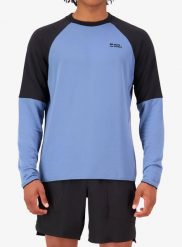 Bluza Mons Royale Quad Merino Fleece Pullover. Niebieskie bluzy męskie Mons Royale, m, bez wzorów, z materiału, bez kaptura. Za 582.99 zł.