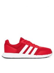 Adidas Sneakersy RUN 50S JQ4516 Czerwony. Czerwone buty sportowe męskie Adidas, z materiału, bez zapięcia. Za 219.99 zł.