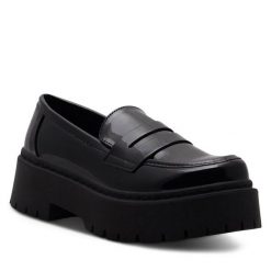 Loafersy DeeZee. Czarne mokasyny damskie DeeZee. Za 139.99 zł.