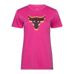 Koszulka treningowa damska Under Armour Project Underground Core T. Czerwone koszulki sportowe damskie Under Armour, xs, bez wzorów, bez kołnierzyka, bez ramiączek. Za 139.99 zł.