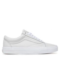 Tenisówki Vans. Białe trampki i tenisówki damskie Vans, bez wzorów, bez zapięcia. Za 429.99 zł.