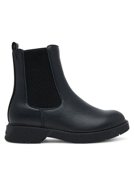 Calvin Klein Botki Chelsea Boot V3X5-83184-1355 S Czarny. Czarne botki dziewczęce Calvin Klein, ze skóry, bez zapięcia. Za 299.99 zł.