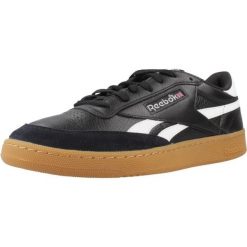 Tenisówki Reebok Model Club C Revenge Vintage Kolor Czarny. Czarne trampki męskie Reebok, bez wzorów, z tkaniny, vintage, bez zapięcia. Za 508.05 zł.