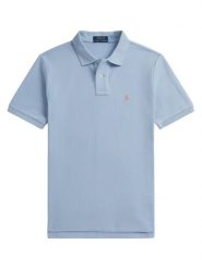 Polo Ralph Lauren Polo 323703632510 Błękitny Regular Fit. Niebieskie t-shirty dla chłopców Polo Ralph Lauren, bez wzorów, z bawełny, bez ramiączek. Za 379.99 zł.