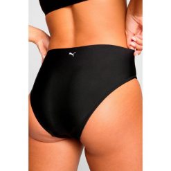 Dół od bikini z wysokim stanem, czarne. Niebieskie bikini damskie Puma, s, bez wzorów. Za 151.99 zł.