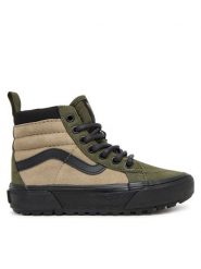 Vans Sneakersy MTE SK8-Hi VN000D0HBMV1 Khaki. Brązowe buty sportowe chłopięce Vans, bez wzorów, z materiału, bez zapięcia. Za 269.99 zł.