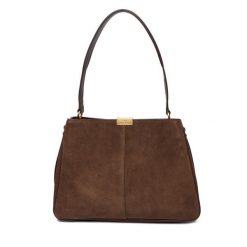 Torebka Tommy Hilfiger. Brązowe torebki do ręki damskie Tommy Hilfiger, bez wzorów, casualowe, bez dodatków. Za 879.99 zł.