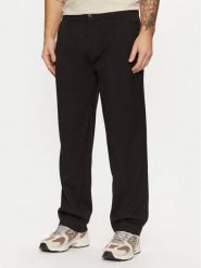 Jack & Jones Spodnie materiałowe Karl 12267059 Czarny Loose Fit. Czarne spodnie materiałowe męskie Jack & Jones, l, bez wzorów, z materiału. Za 159.99 zł.