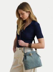 LAUREN RALPH LAUREN Torebka 431P10498001 Niebieski. Niebieskie torebki do ręki damskie Lauren Ralph Lauren, bez wzorów, z materiału, bez dodatków. Za 1,799.00 zł.