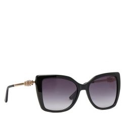 Okulary przeciwsłoneczne Guess. Czarne okulary przeciwsłoneczne damskie Guess. Za 599.99 zł.