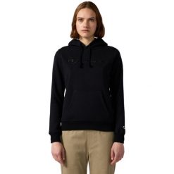 Bluza damska Champion Hooded Sweatshirt czarna 118379 KK001. Czarne bluzy damskie Champion, s, bez wzorów, z bawełny, bez kaptura. Za 199.00 zł.