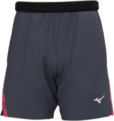 Spodenki tenisowe Mizuno 8 in Amplify Short. Szare krótkie spodenki sportowe męskie Mizuno, uniwersalny, bez wzorów, z elastanu, tenisowe. Za 146.30 zł.