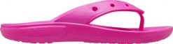Crocs Klapki Crocs Classic Flip różowe 207713 6UB 42-43. Czerwone klapki damskie Crocs, bez wzorów, sportowe, bez obcasa. Za 123.97 zł.