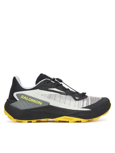 Salomon Buty do biegania Genesis L47978100 Szary. Szare buty sportowe męskie Salomon, z materiału, bez zapięcia, do biegania. Za 459.99 zł.