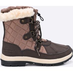 Bearpaw - Śniegowce Bethany. Szare śniegowce i trapery damskie Bearpaw, z materiału. W wyprzedaży za 305.91 zł.