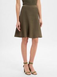 Nümph spódnica o linii A - Nullypilly Kobiety zielony, XXL. Zielone spódnice damskie Nümph, xxl, bez wzorów, z dzianiny, eleganckie. Za 139.95 zł.