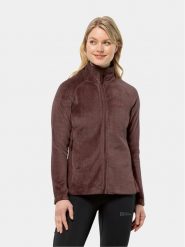 Jack Wolfskin Polar Rotwand Fz 1711421 Bordowy Regular Fit. Czerwone bluzy sportowe damskie Jack Wolfskin, s, bez wzorów, z polaru, bez kaptura. Za 289.99 zł.