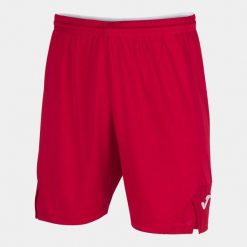 Szorty Joma Toledo II. Czerwone krótkie spodenki sportowe męskie Joma, xs, bez wzorów, z meshu, do piłki nożnej. Za 132.00 zł.