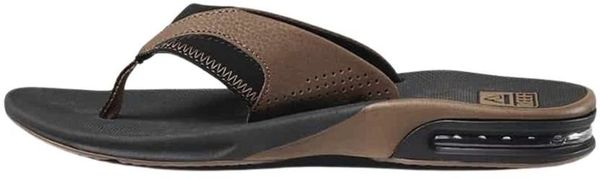 Reef M'S Fanning, black and tan, 45 (us 12). Czarne klapki męskie Reef. Za 205.08 zł.