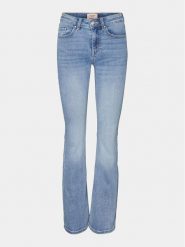 Vero Moda Jeansy Flash 10302479 Niebieski Flared Fit. Niebieskie jeansy damskie Vero Moda. Za 209.99 zł.