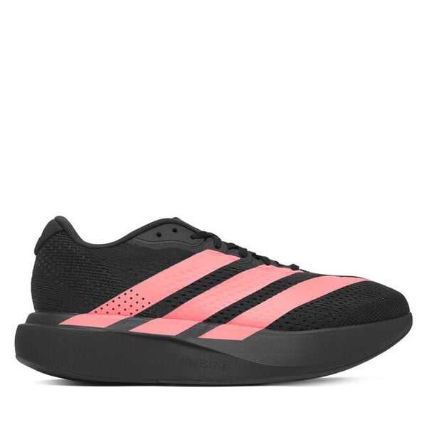Buty do biegania adidas. Czarne buty sportowe męskie Adidas, bez zapięcia, do biegania. Za 379.99 zł.