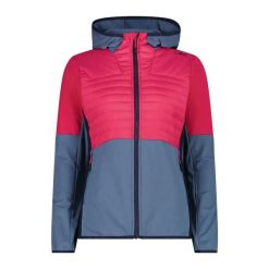 Hybrydowa Kurtka z Kapturem Stretch Performance Damska CMP Unlimitech Feel Warm. Czarne kurtki damskie CMP, l, bez wzorów, z polaru, z kapturem, trekkingowe. Za 356.70 zł.