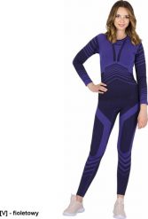R.E.I.S. US-VENNA - Bielizna termoaktywna damska koszulka z długi rękaw oraz legginsy dodatkowa izolacja przed zimnem dzianina 58% nylon 30% bambusowe. Bielizna termoaktywna damska R.E.I.S., s, bez wzorów, z dzianiny. Za 137.07 zł.