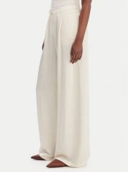 Marella Spodnie palazzo Formato 2613131035 Écru Wide Leg. Spodnie materiałowe damskie Marella, bez wzorów, z acetatu. Za 709.99 zł.