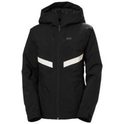Damska kurtka narciarska z kapturem Helly Hansen Edge 3.0. Czarne kurtki damskie Helly Hansen, xs, bez wzorów, z poliesteru, z kapturem, narciarskie, primaloft. Za 1,375.00 zł.