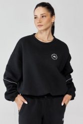 Damska bluza sportowa oversize Rough Radical Trip Classic. Brązowe bluzy damskie ROUGH RADICAL, na jesień, s, bez wzorów, z bawełny, bez kaptura. Za 159.99 zł.