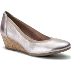 Półbuty MARCO TOZZI - 2-22310-32 Rose 521. Czerwone półbuty damskie marki Marco Tozzi, bez wzorów, z materiału. Za 239.90 zł.