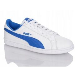 Buty sportowe damskie Puma Smash 360162 13. Białe obuwie sportowe damskie Puma, bez wzorów. Za 139.00 zł.