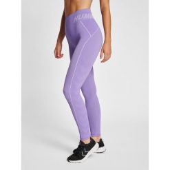 Legging bezszwowa kobieta Hummel Te Christel. Fioletowe legginsy damskie Hummel, l, bez wzorów, na fitness i siłownię. Za 115.50 zł.