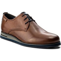 Półbuty PIKOLINOS - M9H-4106 Cuero. Brązowe półbuty na co dzień męskie Pikolinos, z materiału. Za 549.00 zł.