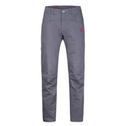 Spodnie Rafiki Rodellar. Szare spodnie sportowe męskie Rafiki, bez wzorów, wspinaczkowe. W wyprzedaży za 451.65 zł.