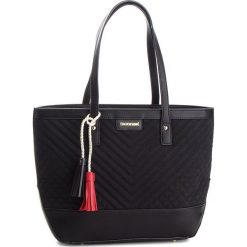 Torebka MONNARI - BAG9220-020 Black. Czarne torebki do ręki damskie Monnari, z materiału. W wyprzedaży za 199.00 zł.