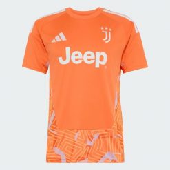 Bramkarska koszulka podstawowa Juventus 26/27. Brązowe koszulki sportowe męskie Adidas, l, bez wzorów, z materiału, bez kołnierzyka, bez ramiączek, do piłki nożnej, climacool (adidas). Za 439.00 zł.