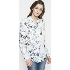 Tommy Hilfiger - Koszula. Szare koszule damskie Tommy Hilfiger, z tkaniny, casualowe, z długim rękawem. W wyprzedaży za 269.90 zł.