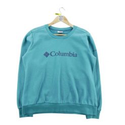 Bluza męska Columbia turkusowa. Niebieskie bluzy męskie Columbia, l, bez wzorów, z jeansu, bez kaptura. Za 85.16 zł.