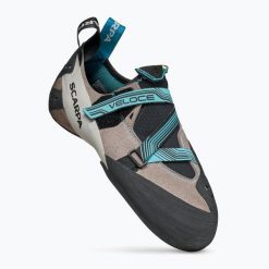 Buty wspinaczkowe damskie SCARPA Veloce. Szare obuwie sportowe damskie Scarpa, bez wzorów, wspinaczkowe. Za 399.99 zł.