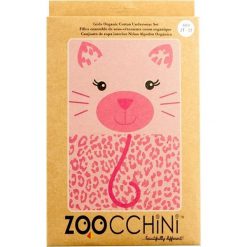 Zoocchini Bielizna Dziewczęca Leopard 5-6. Różowa bielizna dla dziewczynek Zoocchini. Za 27.32 zł.