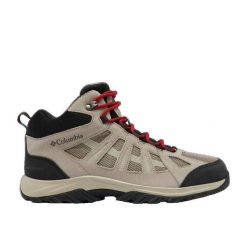 Buty Columbia Redmond III Mid beżowe do wędrówek. Brązowe trekkingi męskie Columbia, trekkingowe. Za 450.35 zł.