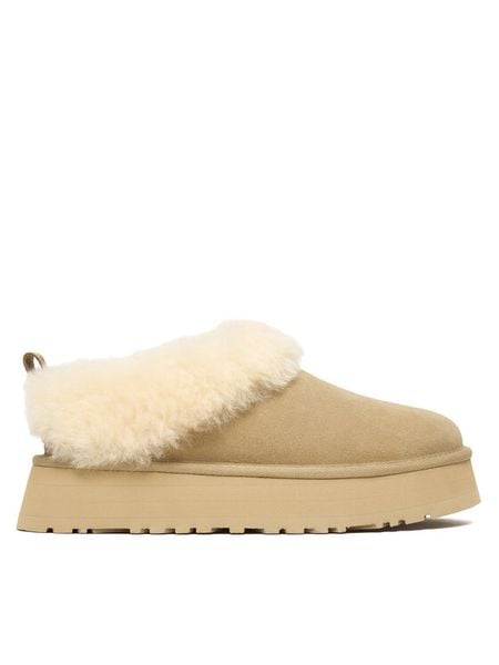Ugg Śniegowce W Tazzelle 1171393 Beżowy. Brązowe śniegowce i trapery damskie UGG, ze skóry. Za 719.99 zł.