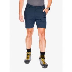 Spodenki turystyczne męskie Fjallraven Abisko Trail Stretch Shorts. Niebieskie krótkie spodenki sportowe męskie Fjällräven, l, bez wzorów, trekkingowe. Za 466.99 zł.