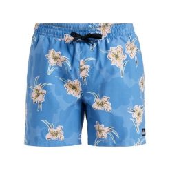 Szorty kąpielowe dla Mężczyzn EVERYDAY STRAIGHT 15" Niebieski. Niebieskie krótkie spodenki sportowe męskie Quiksilver, m, bez wzorów, z materiału. Za 199.99 zł.