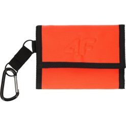 Portfel PRT204 - pomarańcz neon. Portfele damskie marki 4f. Za 39.99 zł.