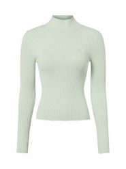 HUGO BLUE Sweter - Sarmie Kobiety zielony, M. Niebieskie swetry damskie HUGO BLUE, m, bez wzorów, z satyny, eleganckie, bez kołnierzyka, bez ramiączek, bez kaptura. Za 329.95 zł.