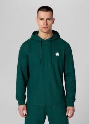 Bluza męska Pitbull z kapturem Pique Rockey. Szare bluzy męskie PITBULL, na lato, l, bez wzorów, z bawełny, z kapturem. Za 179.00 zł.